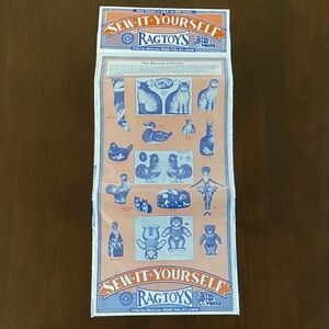 Sew It Yourself Rag Toys - Cheshire Cat